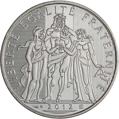 Frankreich-10 Euro-2012-AGstgl-Herkules-RS