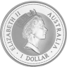 Australien-1-Unze-Silber-1997---1-Dollar-Kookaburra-VS