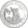 1 Unze Silbermünze Elefant 2024