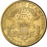 20 Dollar Goldmünzen Gold-Double-Eagle Liberty Head