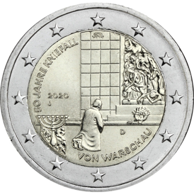 Deutschland-2-Euro-2020-Kniefall-von-Warschau-J-stgl