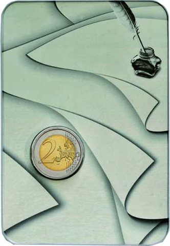 Italien 2 Euro 2012 Pascoli im Blister