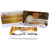 Niederlande-2-Euro-2013-Thronwechsel-Doppelportrait-CoinCard