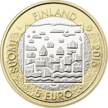 Praesidenten Serie Finnland 5 Euro 2016  bankfrisch Relander Suomi 