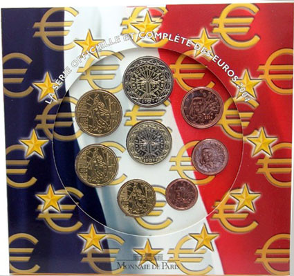 Frankreich 3,88 Euro 2004 im Folder KMS 