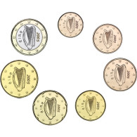 Irland 1 Cent bis 1 Euro 2005 7 Münzen - lose bfr.