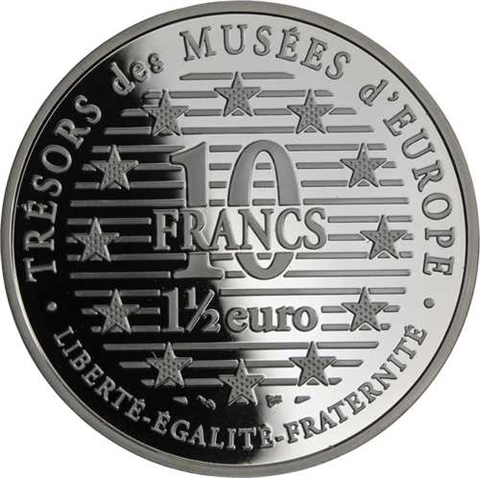 Frankreich-10 Franc-1996-AGpp-Flötenspieler-RS