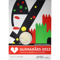 Portugal 2 Euro 2012 Stgl. Guimarares Coincard 1