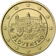 Slowakei 50 Cent 2010 bfr.  Burg von Bratislava