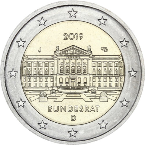 Deutschland-2-Euro-2019-Bundesrat-J-