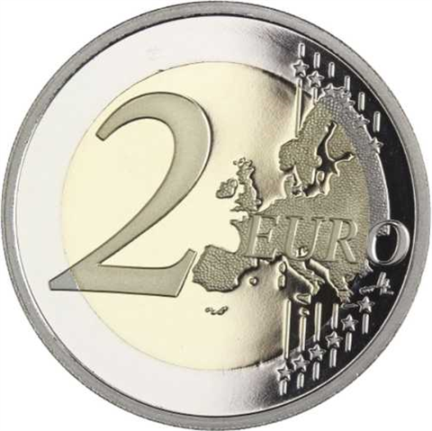 Belgien 2 Euro 2014 Rotes Kreuz PP  im Etui -frei