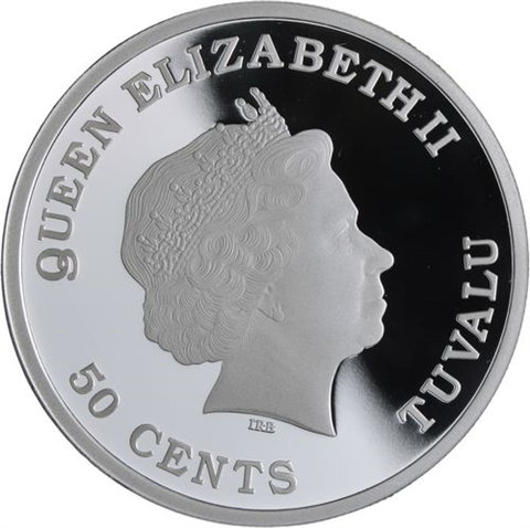 Tuvalu-50 Cent-2012-AGpp-Baby Drachen-Farbe-RS