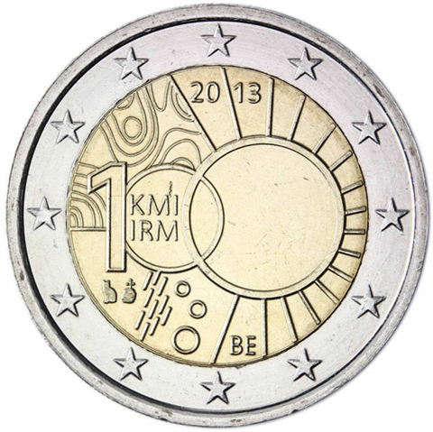 Belgien-2-Euro-2013-Meteorologisches-Institut-RS
