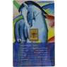 Tschad-3000Francs-AU-BlauesPferd-Karte-VS