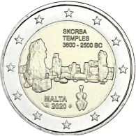 Malta-2-Euro-2020-Tempel-von-Skorba-mzz-Füllhorn-I