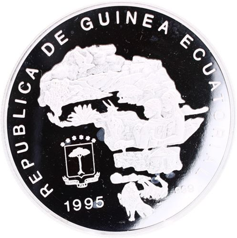 Guinea-5x7000 Francos-1995-AGpp-Elefanten-Kassette