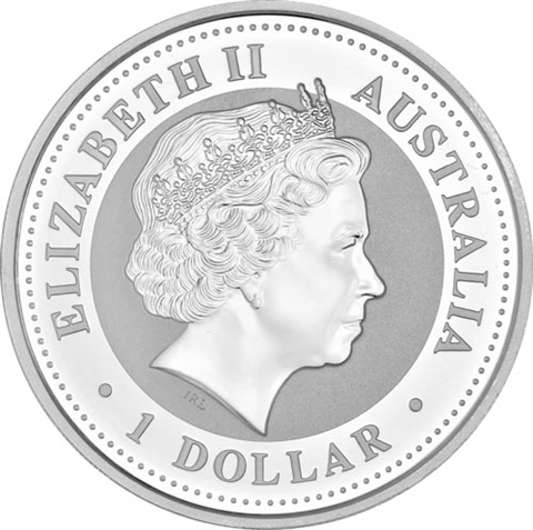 Australien-1-Unze-Silber-2006---1-Dollar-Kookaburra-RS