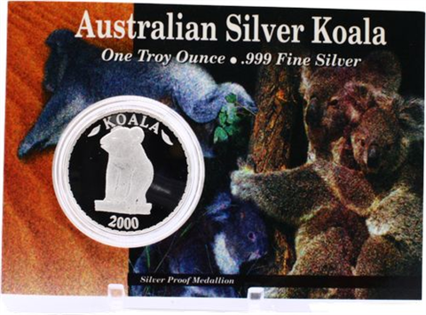 Australien-1 Unze-2000-AGstgl-Koala-RS