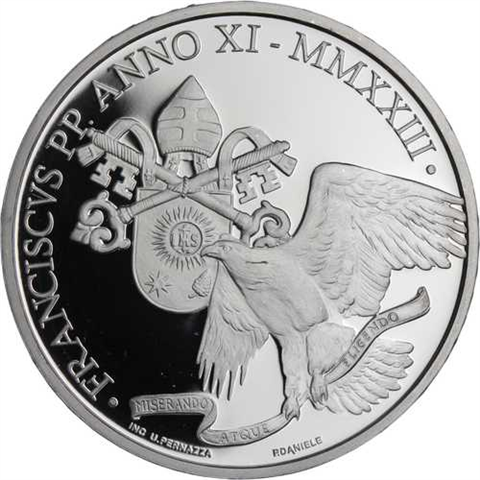 Vatikan-5Euro-20203-AGpp-HeiligerJohannes-VS