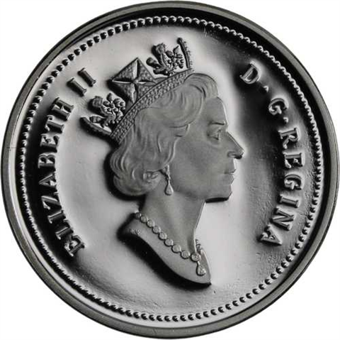 Kanada-5cent-2001-AGpp-Militär Schule-Etui