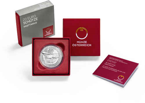 Österreich-20Euro-2026-AGpp-Sternbild-Schütze-RS