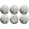Deutschland-5x10DM-2001-AgPP-Bundesverfassungsgericht-ADFGJ