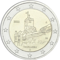 Deutschland-2-Euro-2022-Thüringen-Wartburg-A-I