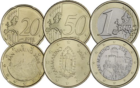 San Marino-1,70 Euro-2026-bfr-Kursmünzen