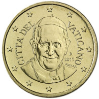 Kursmünzen aus dem Vatikan 50 Cent 2015 Stgl. Papst  Franziskus