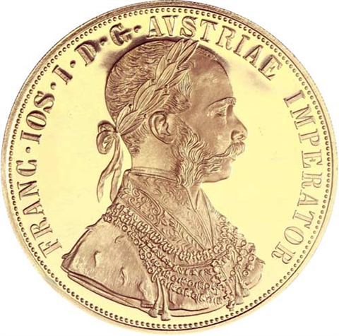 Vierfach-Dukaten-Gold-Kaiserreich-Österreich-1915-Goldmünze-RS