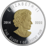 Kanada-20Dollar-2014-AGpp-vergoldet-VS