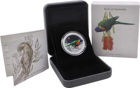 Australien-50 Cent-2013-AGpp-Rainbow Lorikeet-RS