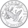 Kanada-10Dollar-2014-AG-Kanadagans-VS