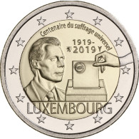 Luxemburg 2 Euro Sondermünze 2019 100 J. Allgemeines Wahlrecht bestellen 