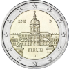 Deutschland-2Euro-2018bfr-Charlottenburg-Münzzeichen-J-RS