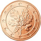 Deutschland 5 Cent 2009 bfr. Mzz.A Eichenzweig