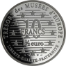 Frankreich-1,5 Euro 10 Francs-1996-AGpp-Der Denker-VS