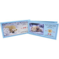 Kanada-2x2Dollar-1996-Eisbär-Two Dollar Change-Folder