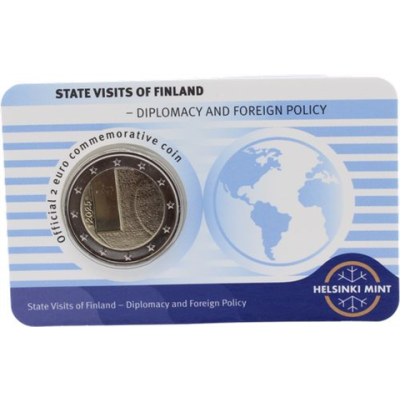 Finnland-2 Euro-2025-Stgl-Diplomatie-Coincard Blau-RS_ergebnis