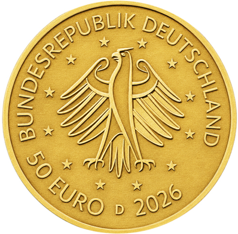 Deutschland-50-Euro-2026-Gold-Gestaltung-Etui