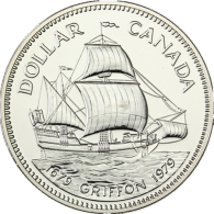 Kanada1Dollar1979Segelschiff