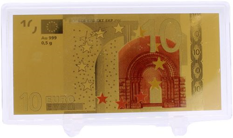 goldtafeln-7x0,5gramm-AUpp-DieEuroBanknoten-Album 