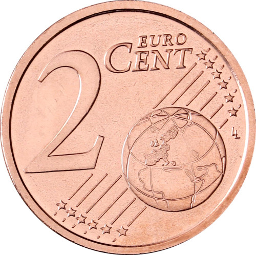 Deutschland 2 Cent 2002 bfr. Mzz. D Eichenzweig