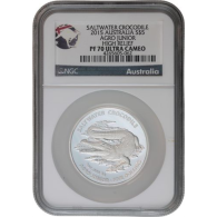 Australien-5Dollar-2015-AgStgl-PF70-Slab-Krokodil-vs