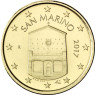 San Marino 10 Cent 2017 Kirche des Heiligen Franziskus 