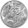 Österreich-10-Euro-Silber--Gedenkmünze-2021-Rose-PP-I