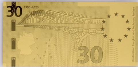 Deutschland-6x0,5GrammGold-30JahreEinheit-Album I