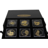 6x Münzen-AG-BR-Golden Enigma Edition-RS