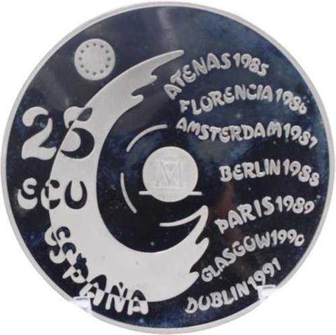 Spanien-25 Ecus-1992-AG-Madrid-RS