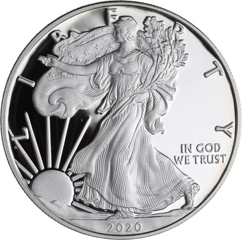 USA-1 Dollar-2020-AGpp-Silver Eagle-RS